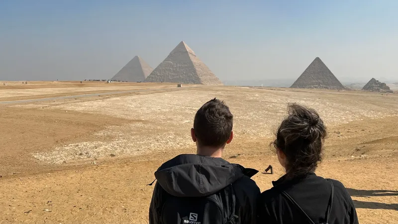 Exploring The Giza Plateau In Egypt