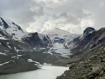 Pasterze Glacier Trail Grossglockner Alpine Mountain Hike, Austria